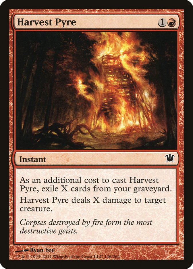 Harvest Pyre [Innistrad] | Game Master's Emporium (The New GME)