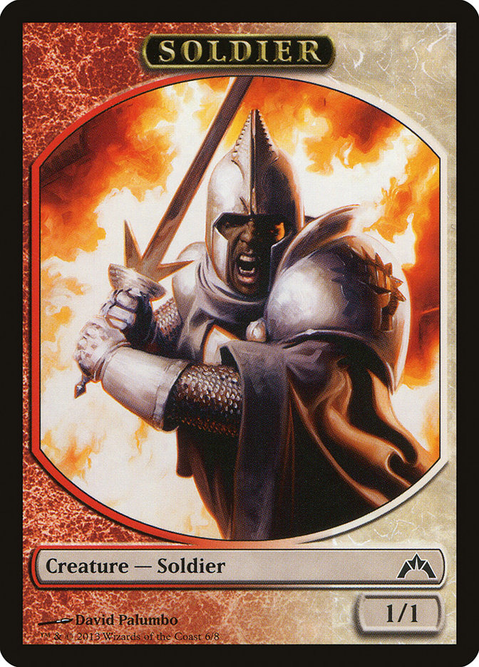 Soldier Token [Gatecrash Tokens] | Game Master's Emporium (The New GME)