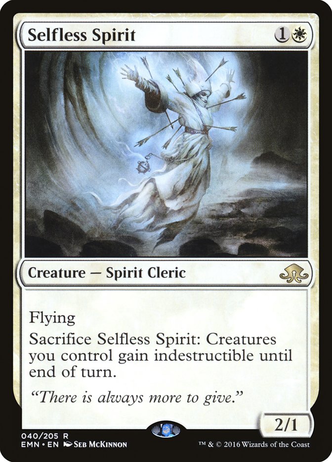 Selfless Spirit [Eldritch Moon] | Game Master's Emporium (The New GME)