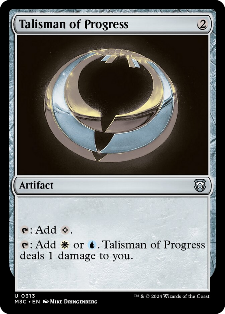 Talisman of Progress [Modern Horizons 3 Commander] | Game Master's Emporium (The New GME)