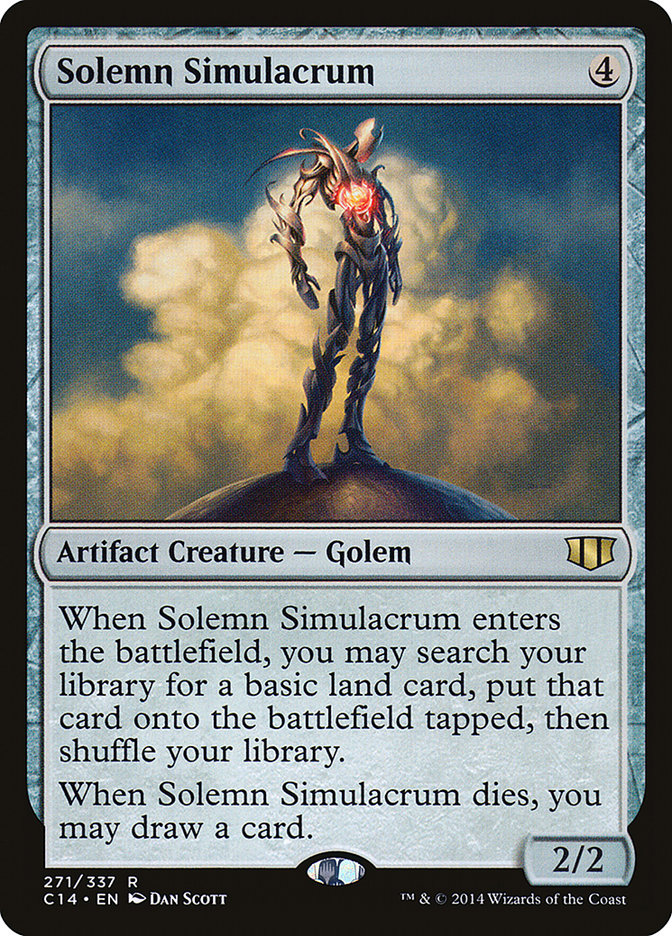 Solemn Simulacrum [Commander 2014] | Game Master's Emporium (The New GME)