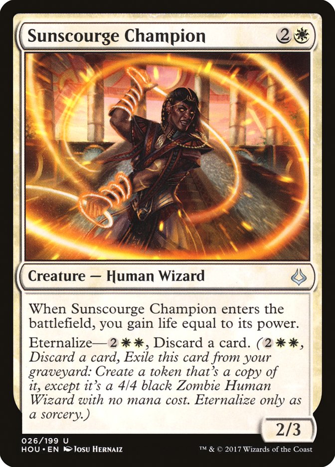 Sunscourge Champion [Hour of Devastation] | Game Master's Emporium (The New GME)