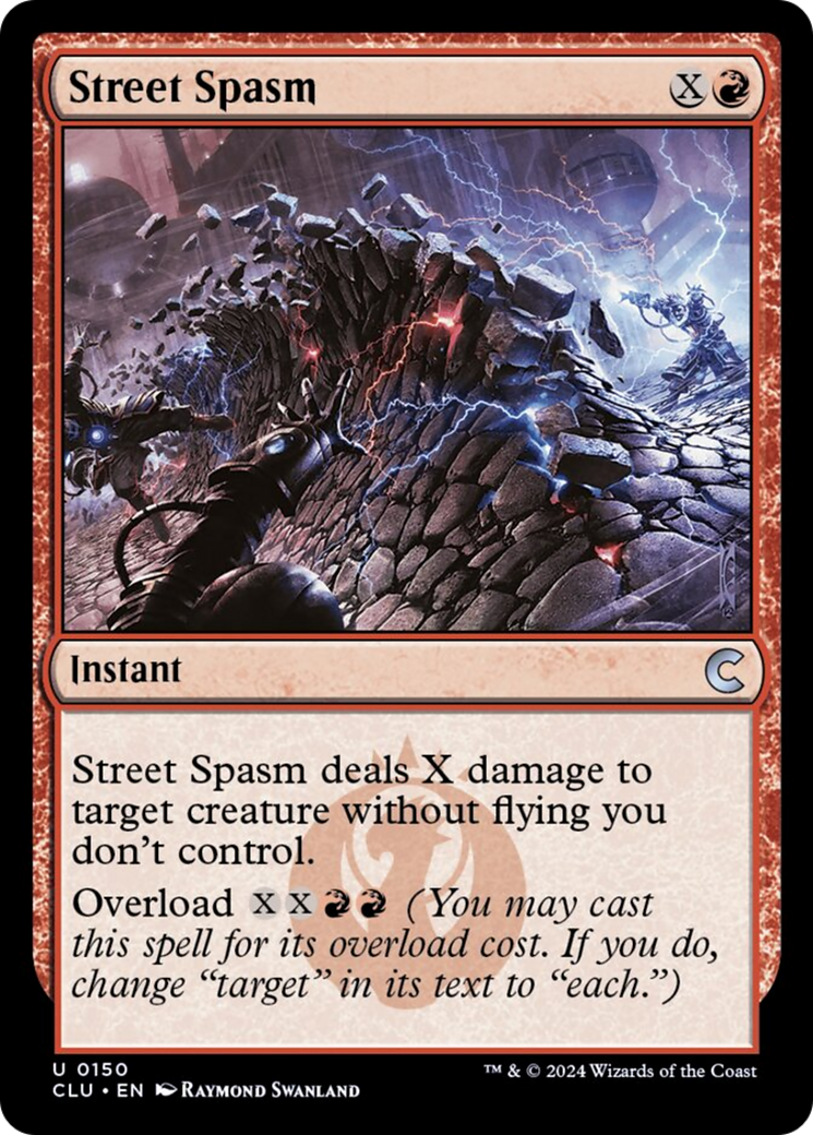 Street Spasm [Ravnica: Clue Edition] | Game Master's Emporium (The New GME)