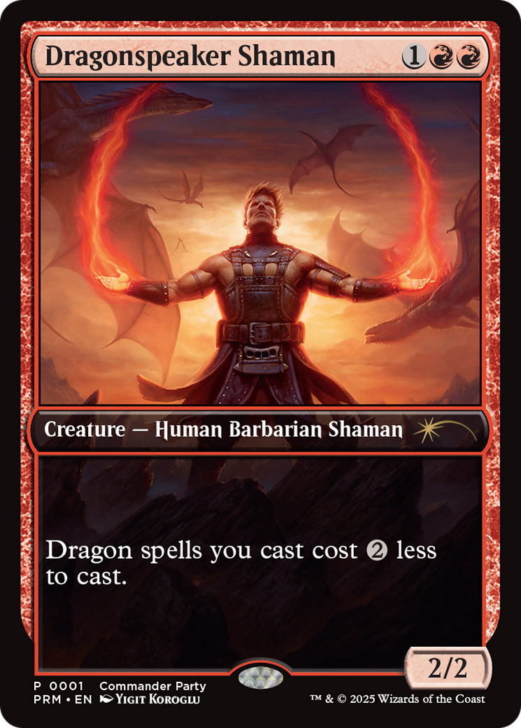 Dragonspeaker Shaman [Wizards Play Network 2025] | Game Master's Emporium (The New GME)
