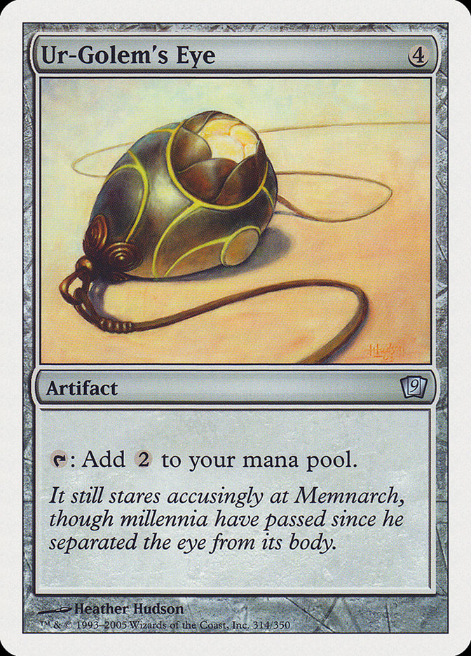 Ur-Golem's Eye [Ninth Edition] | Game Master's Emporium (The New GME)