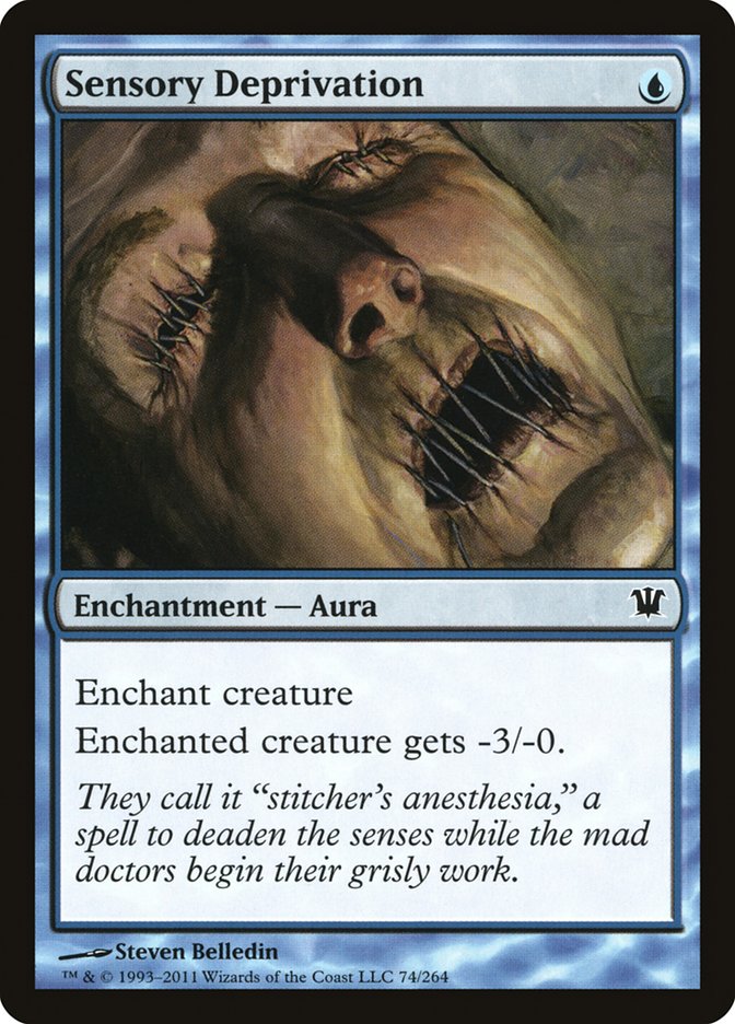 Sensory Deprivation [Innistrad] | Game Master's Emporium (The New GME)