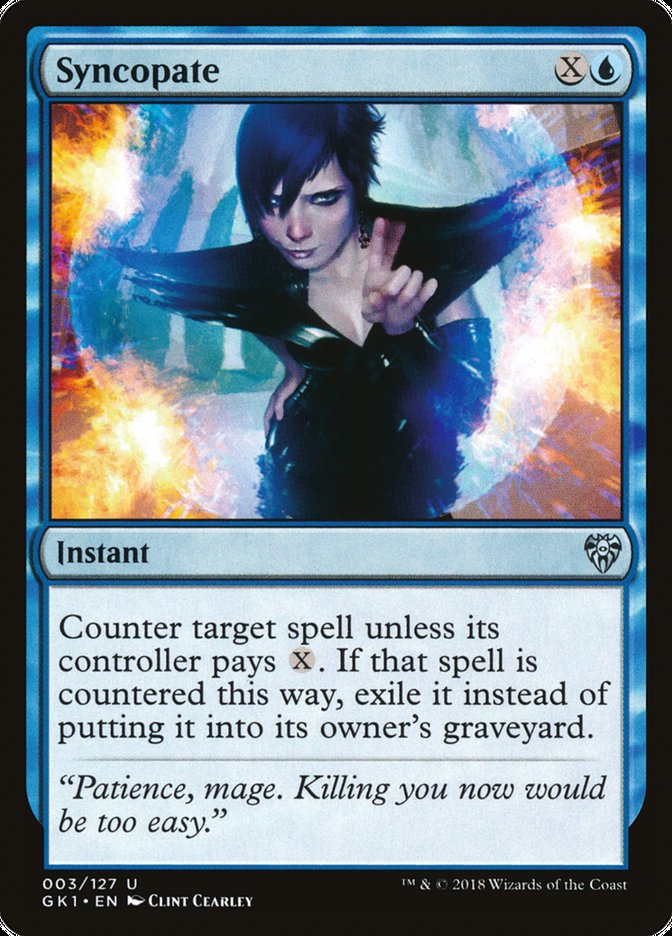 Syncopate [Guilds of Ravnica Guild Kit] | Game Master's Emporium (The New GME)