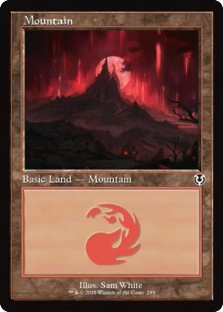 Mountain (295) (Retro Frame) [Innistrad Remastered] | Game Master's Emporium (The New GME)