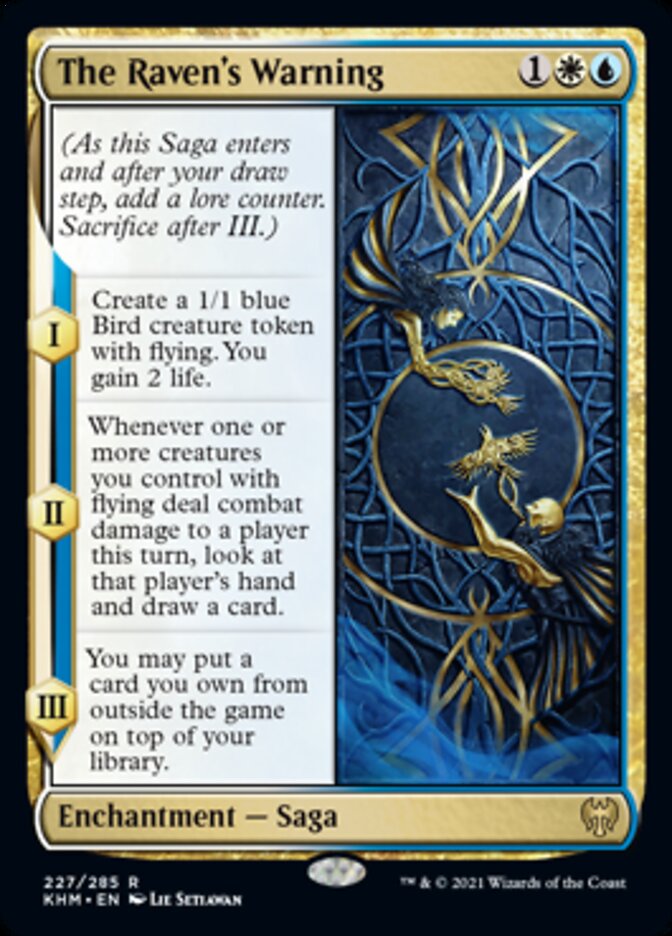 The Raven's Warning [Kaldheim] | Game Master's Emporium (The New GME)