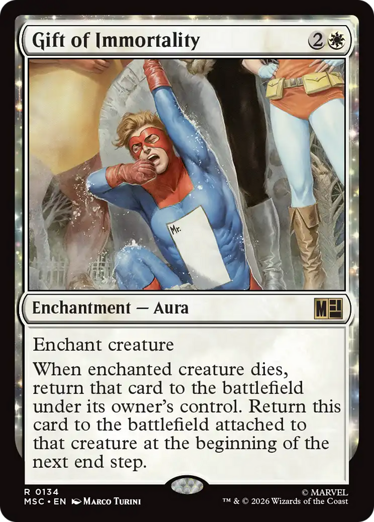 Gift of Immortality [Marvel Super Heroes Commander] | Game Master's Emporium (The New GME)