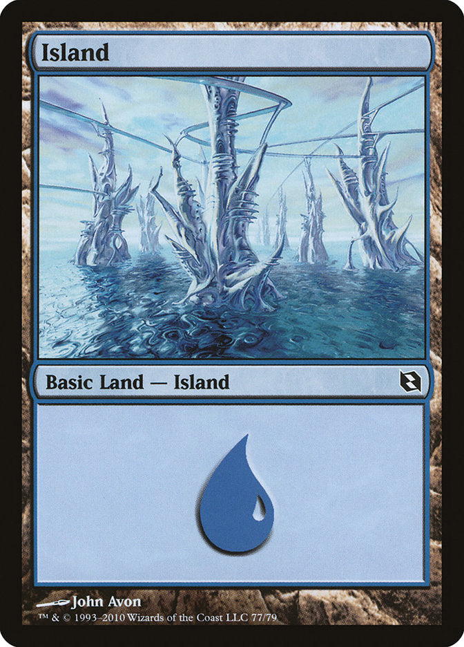 Island (77) [Duel Decks: Elspeth vs. Tezzeret] | Game Master's Emporium (The New GME)