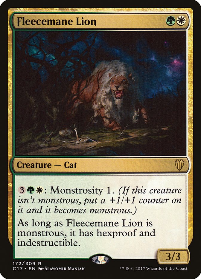 Fleecemane Lion [Commander 2017] | Game Master's Emporium (The New GME)