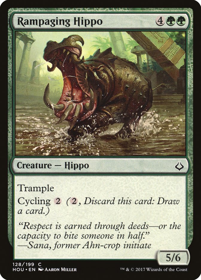 Rampaging Hippo [Hour of Devastation] | Game Master's Emporium (The New GME)