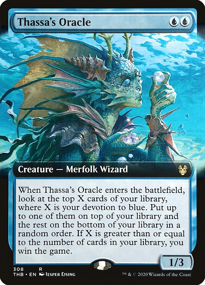 Thassa's Oracle (Extended Art) [Theros Beyond Death] | Game Master's Emporium (The New GME)