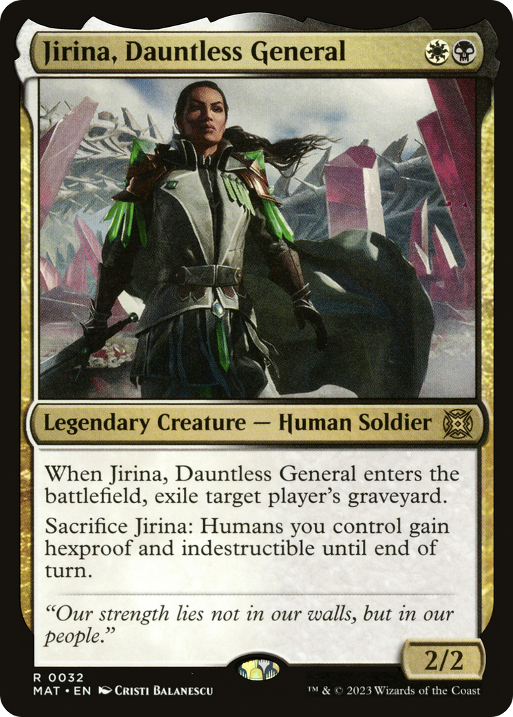 Jirina, Dauntless General [March of the Machine: The Aftermath] | Game Master's Emporium (The New GME)