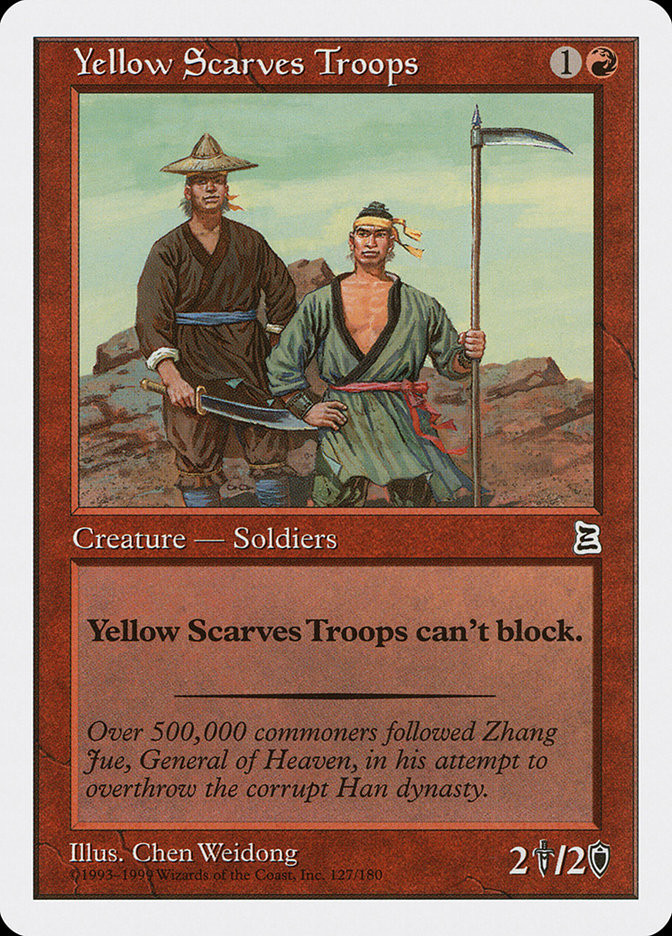 Yellow Scarves Troops [Portal Three Kingdoms] | Game Master's Emporium (The New GME)