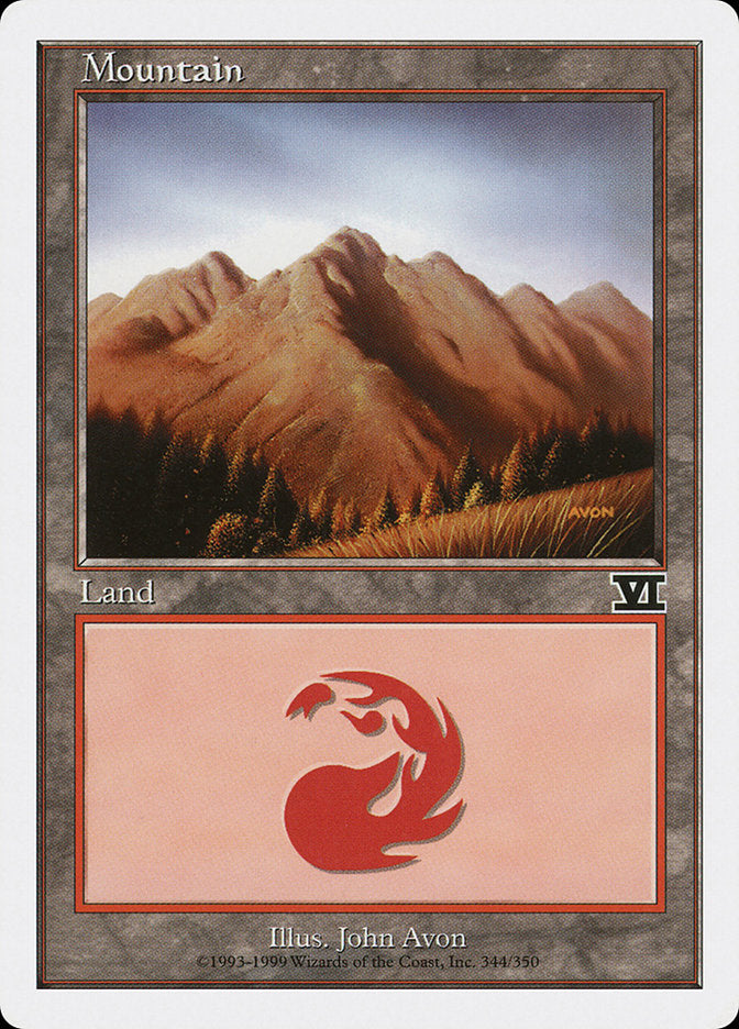 Mountain (344) [Classic Sixth Edition] | Game Master's Emporium (The New GME)