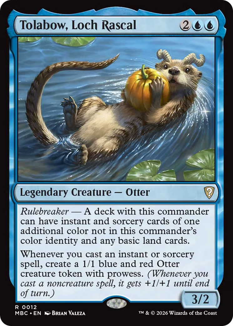 Tolabow, Loch Rascal [Mystery Booster: Commander Edition] | Game Master's Emporium (The New GME)