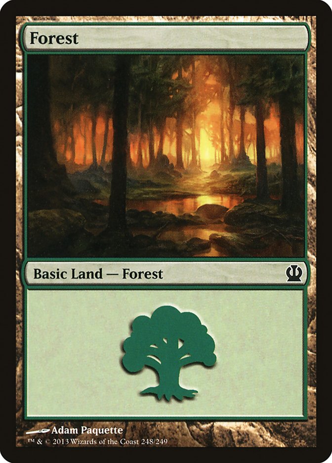 Forest (248) [Theros] | Game Master's Emporium (The New GME)