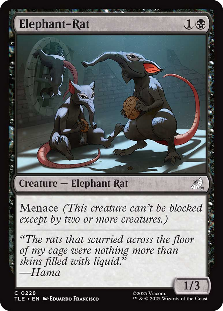 Elephant-Rat [Avatar: The Last Airbender: Eternal-Legal] | Game Master's Emporium (The New GME)