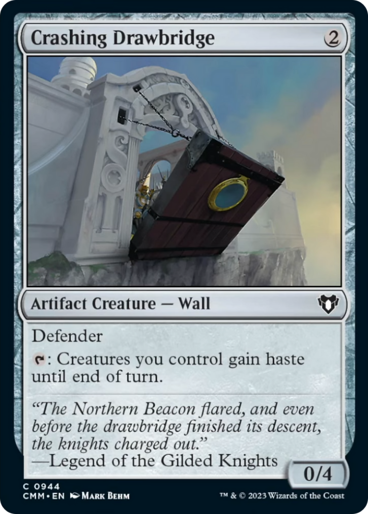 Crashing Drawbridge [Commander Masters] | Game Master's Emporium (The New GME)