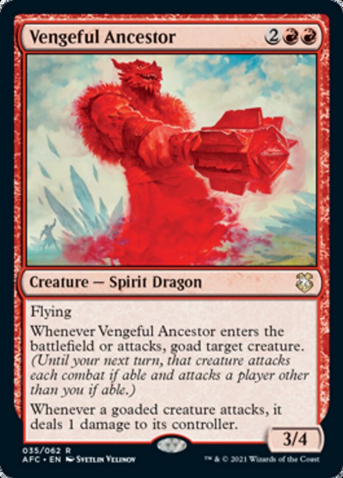 Vengeful Ancestor [Dungeons & Dragons: Adventures in the Forgotten Realms Commander] | Game Master's Emporium (The New GME)