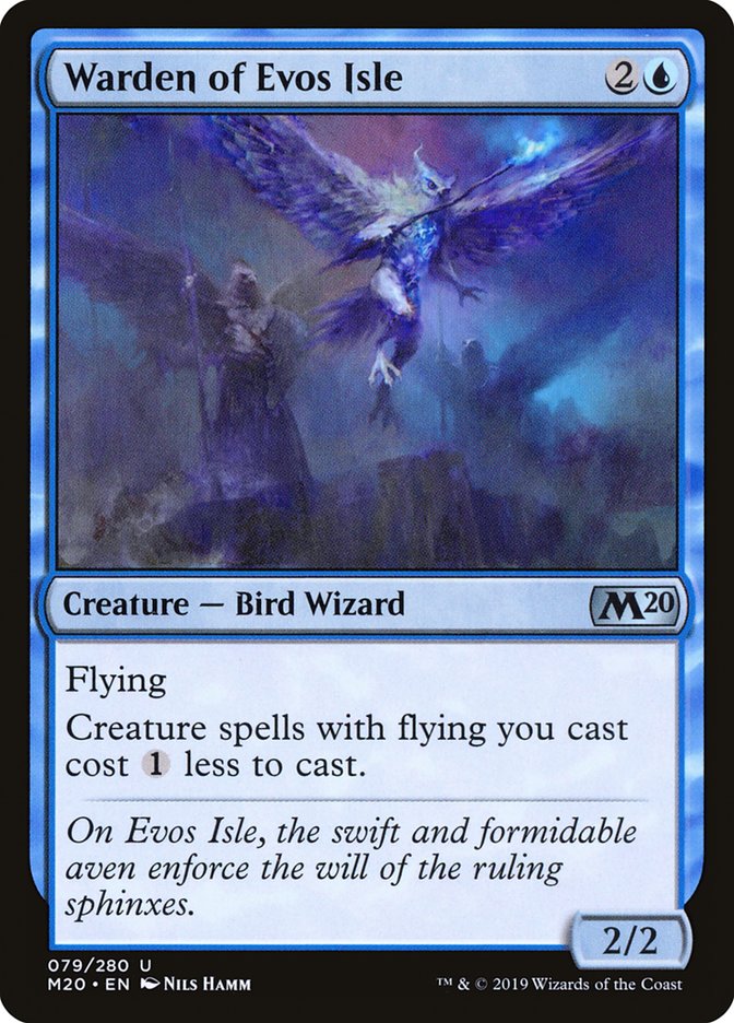 Warden of Evos Isle [Core Set 2020] | Game Master's Emporium (The New GME)