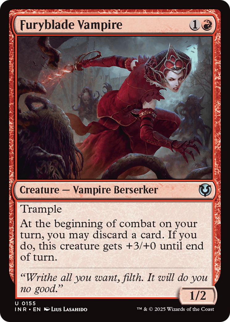 Furyblade Vampire [Innistrad Remastered] | Game Master's Emporium (The New GME)