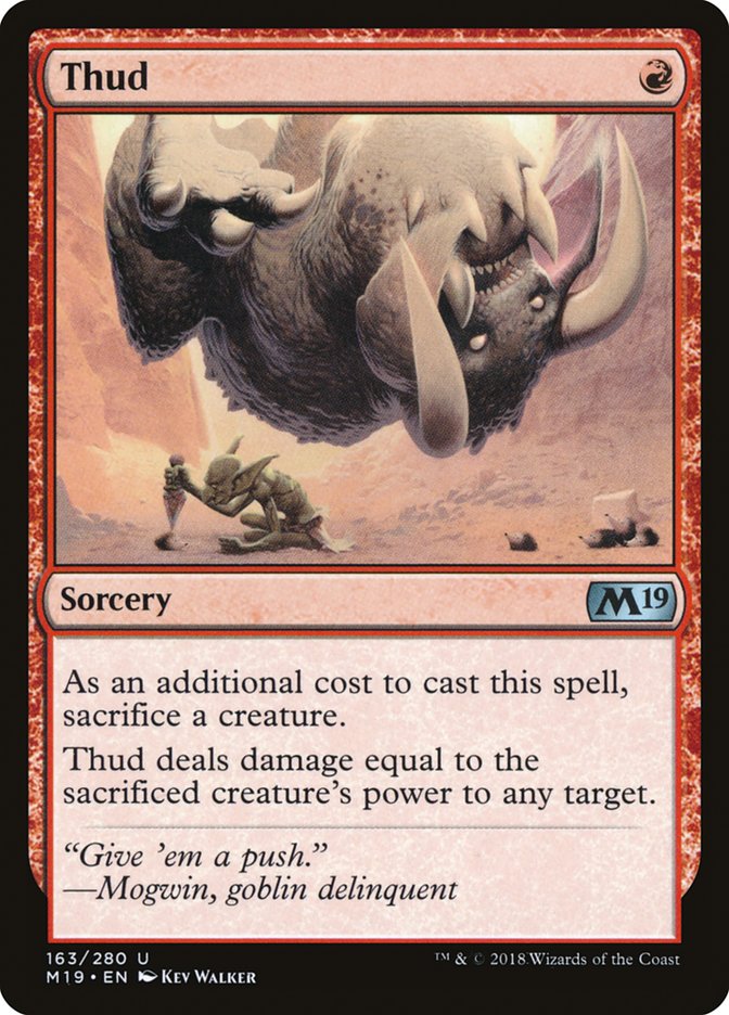 Thud [Core Set 2019] | Game Master's Emporium (The New GME)