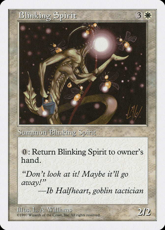 Blinking Spirit [Fifth Edition] | Game Master's Emporium (The New GME)