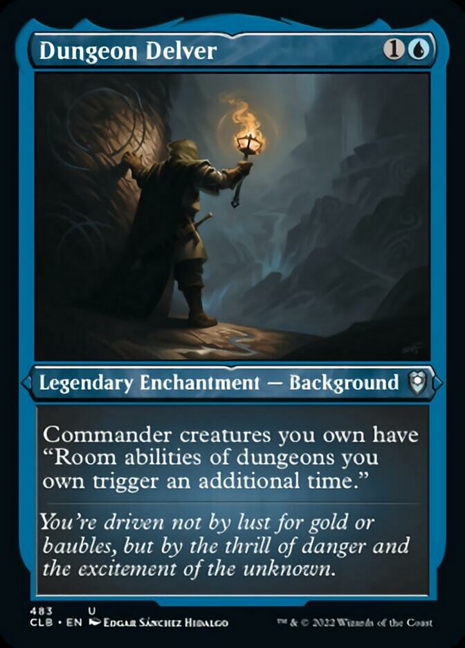 Dungeon Delver (Foil Etched) [Commander Legends: Battle for Baldur's Gate] | Game Master's Emporium (The New GME)