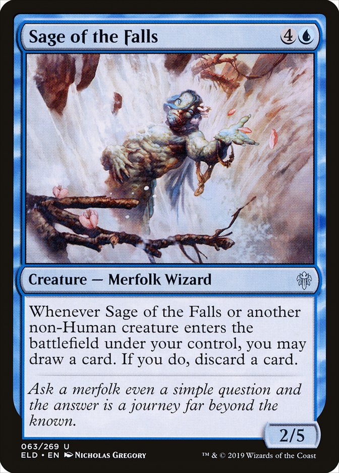 Sage of the Falls [Throne of Eldraine] | Game Master's Emporium (The New GME)