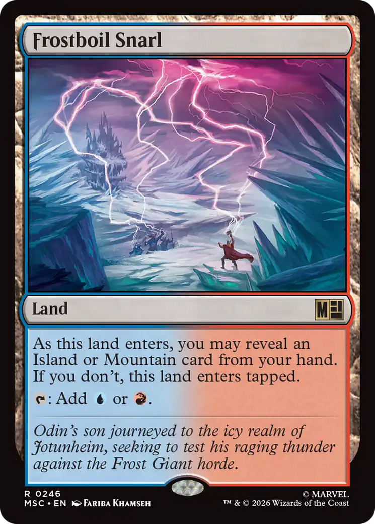 Frostboil Snarl [Marvel Super Heroes Commander] | Game Master's Emporium (The New GME)