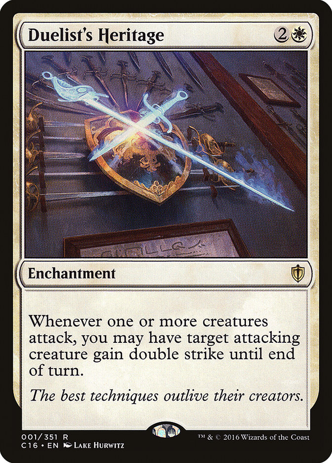 Duelist's Heritage [Commander 2016] | Game Master's Emporium (The New GME)