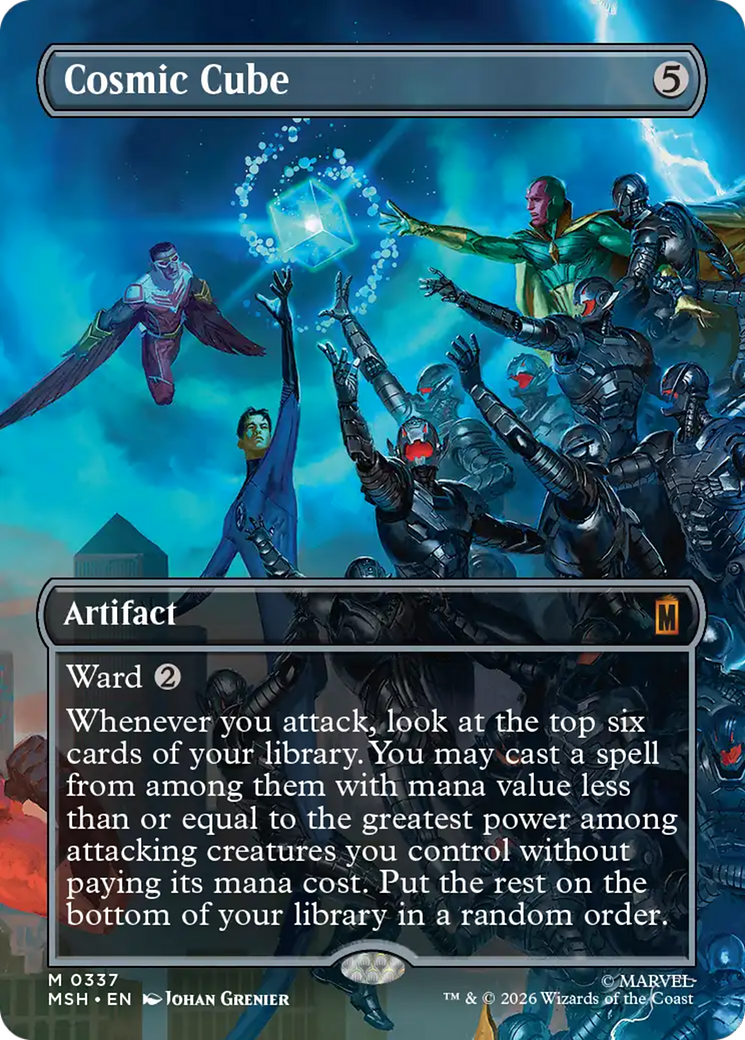Cosmic Cube (Borderless) (0337) [Marvel Super Heroes] | Game Master's Emporium (The New GME)
