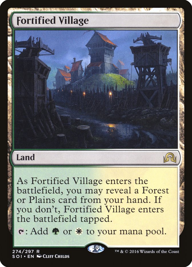 Fortified Village [Shadows over Innistrad] | Game Master's Emporium (The New GME)