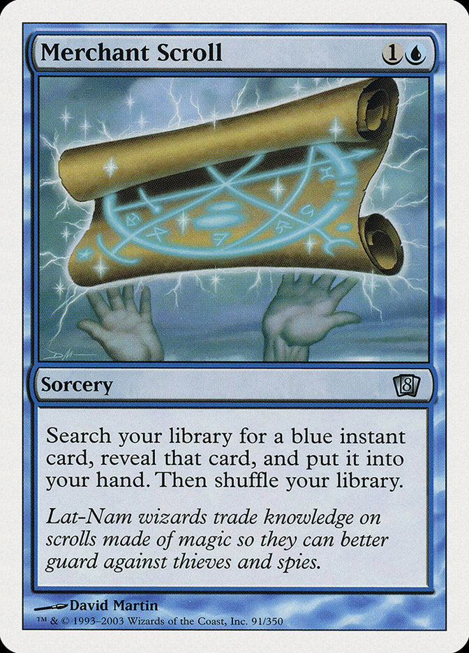 Merchant Scroll [Eighth Edition] | Game Master's Emporium (The New GME)