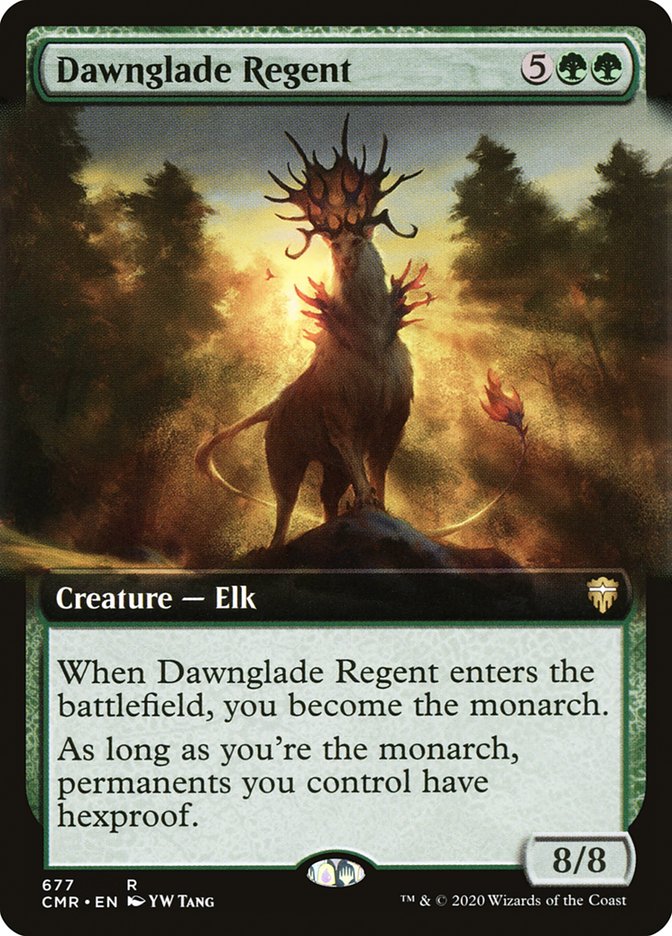 Dawnglade Regent (Extended Art) [Commander Legends] | Game Master's Emporium (The New GME)
