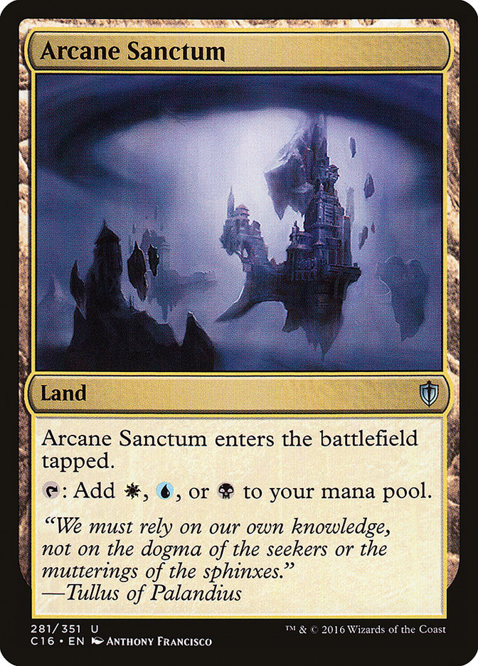 Arcane Sanctum [Commander 2016] | Game Master's Emporium (The New GME)