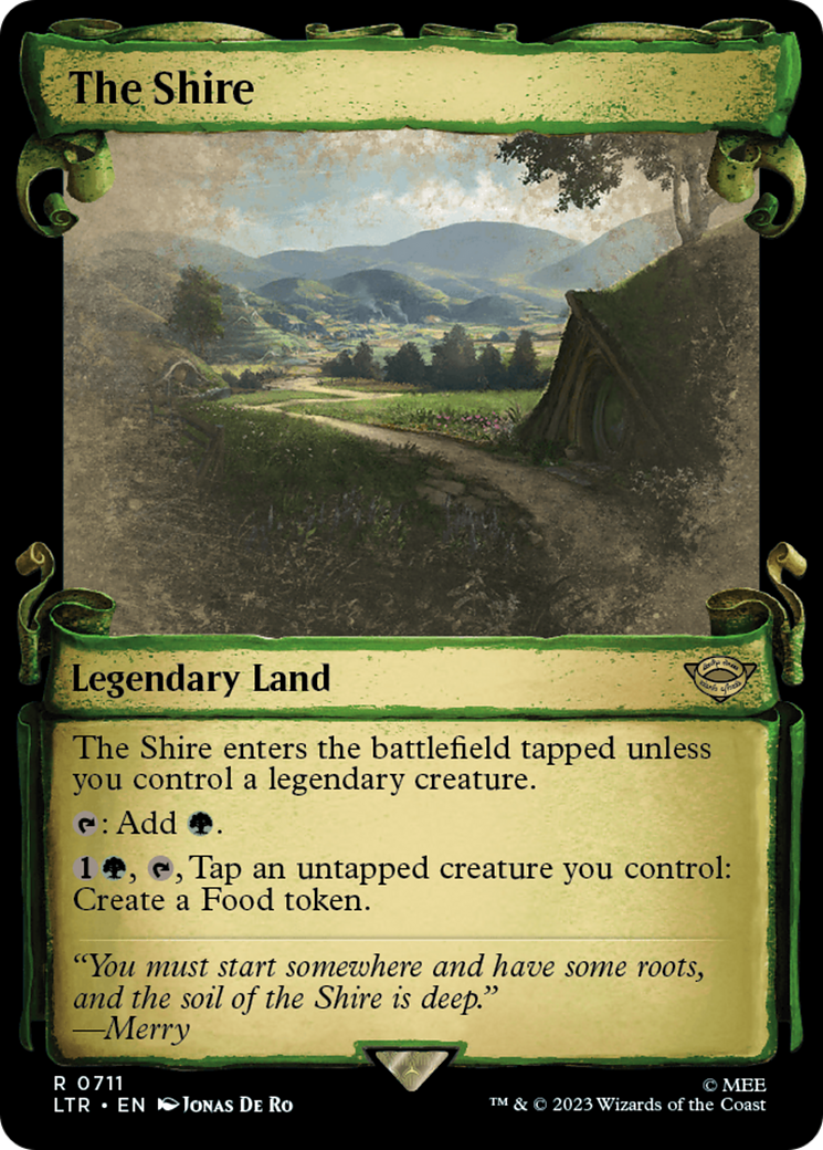 The Shire [The Lord of the Rings: Tales of Middle-Earth Showcase Scrolls] | Game Master's Emporium (The New GME)
