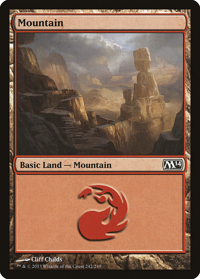 Mountain (242) [Magic 2014] | Game Master's Emporium (The New GME)