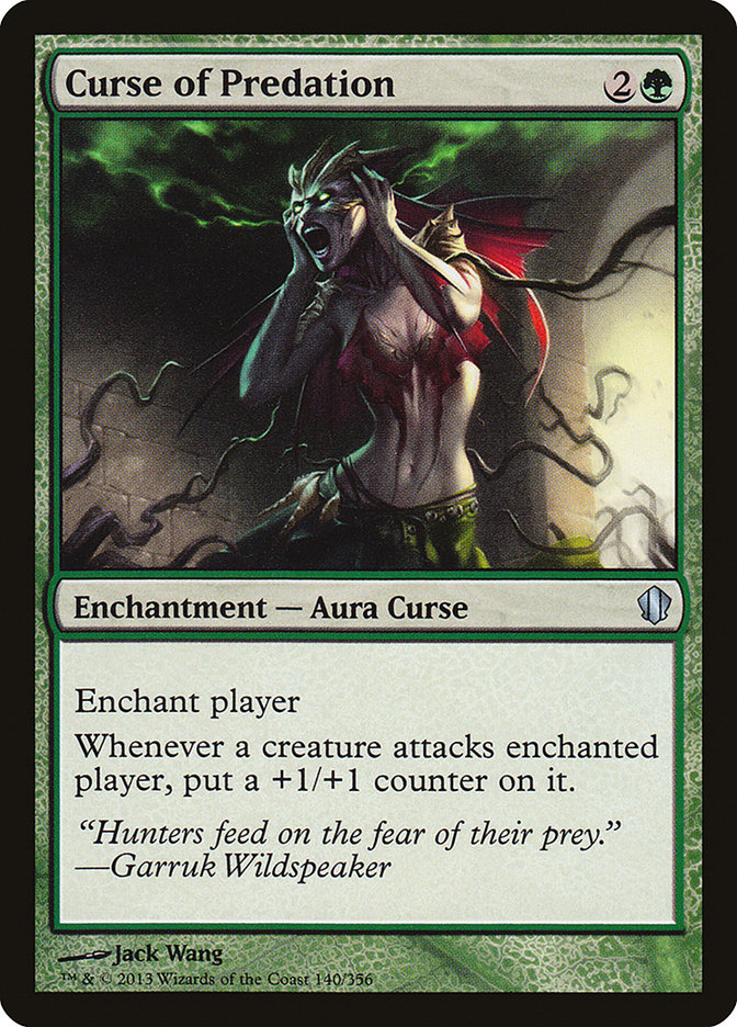 Curse of Predation [Commander 2013] | Game Master's Emporium (The New GME)
