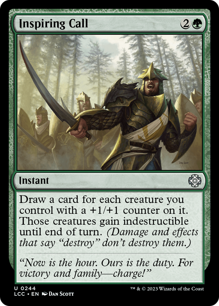 Inspiring Call [The Lost Caverns of Ixalan Commander] | Game Master's Emporium (The New GME)