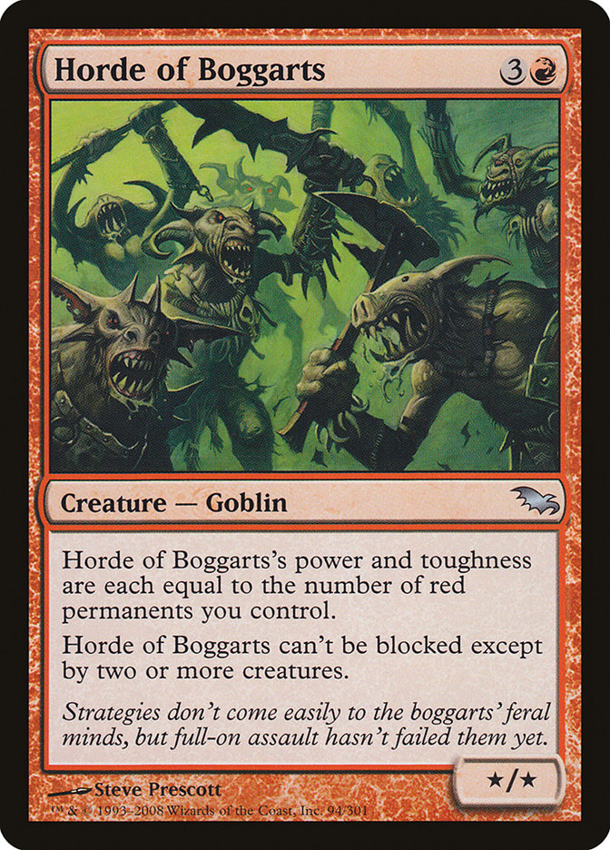 Horde of Boggarts [Shadowmoor] | Game Master's Emporium (The New GME)