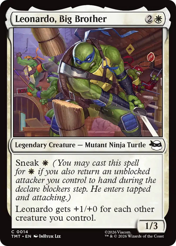 Leonardo, Big Brother [Teenage Mutant Ninja Turtles] | Game Master's Emporium (The New GME)
