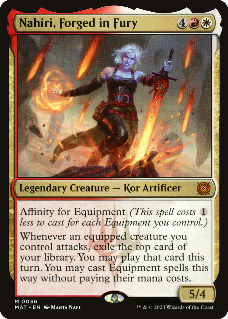 Nahiri, Forged in Fury [March of the Machine: The Aftermath] | Game Master's Emporium (The New GME)
