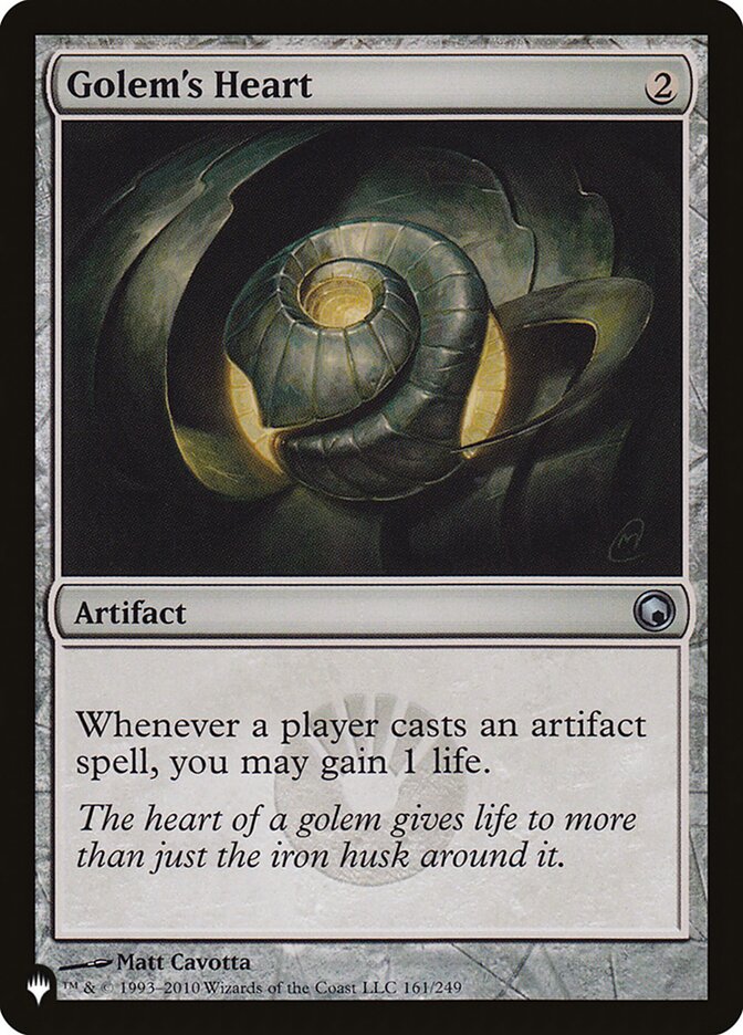Golem's Heart [The List] | Game Master's Emporium (The New GME)