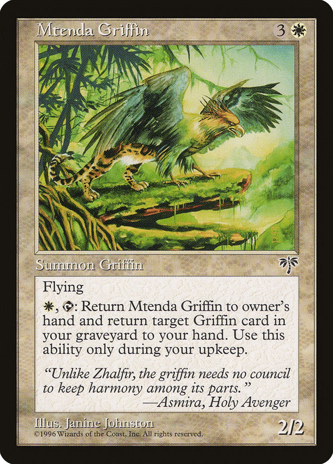 Mtenda Griffin [Mirage] | Game Master's Emporium (The New GME)