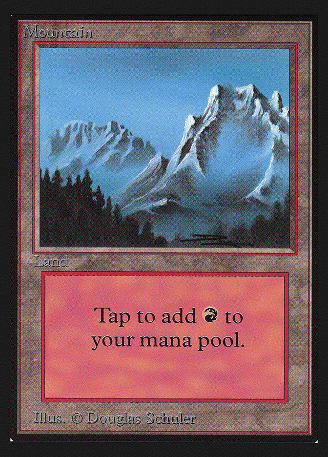 Mountain (Snow Top / Highest Point on Right) [Collectors' Edition] | Game Master's Emporium (The New GME)