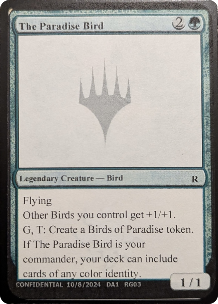 The Paradise Bird [Mystery Booster 2 Playtest Cards] | Game Master's Emporium (The New GME)